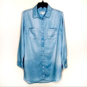 Ava & Viv Soft Denim Tunic Top